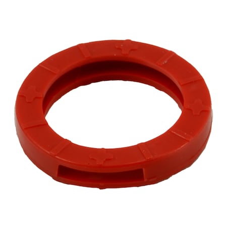 Midwest Fastener Red Plastic, Key Cap, 12 PK 35504
